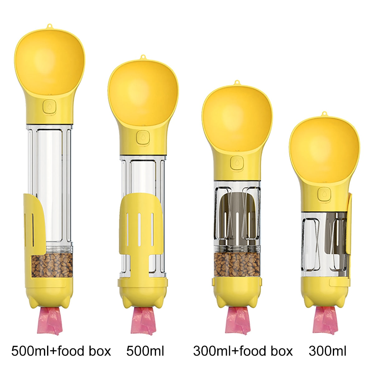 4 In 1 Multi-functional Pet Water Bottle