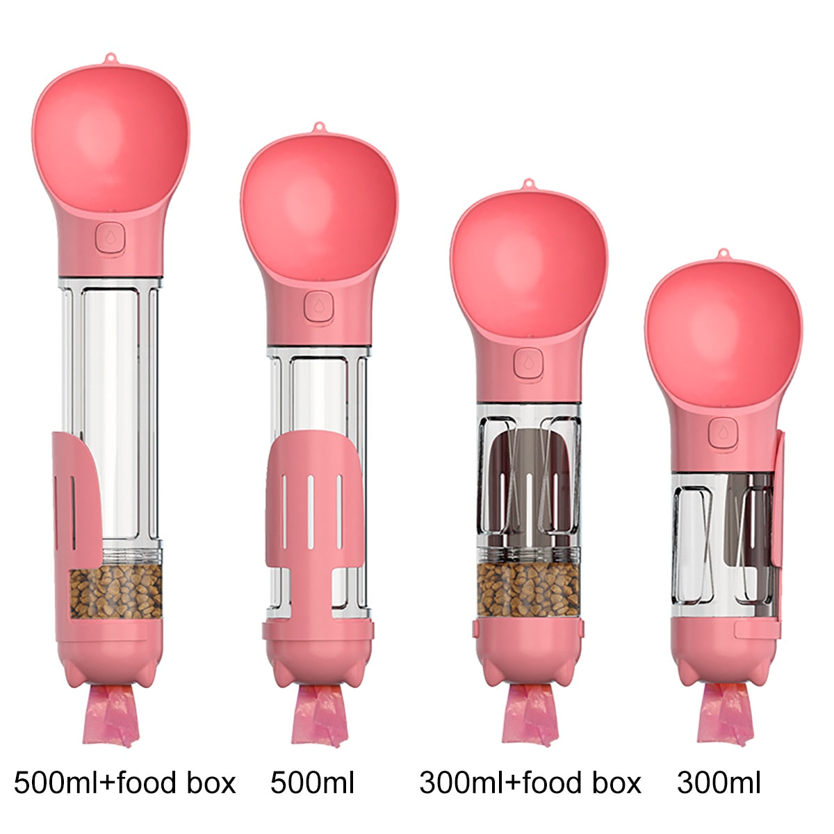 4 In 1 Multi-functional Pet Water Bottle