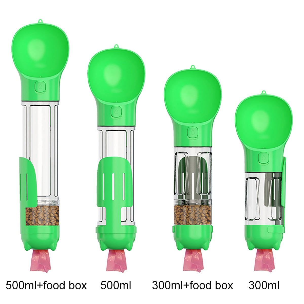 4 In 1 Multi-functional Pet Water Bottle