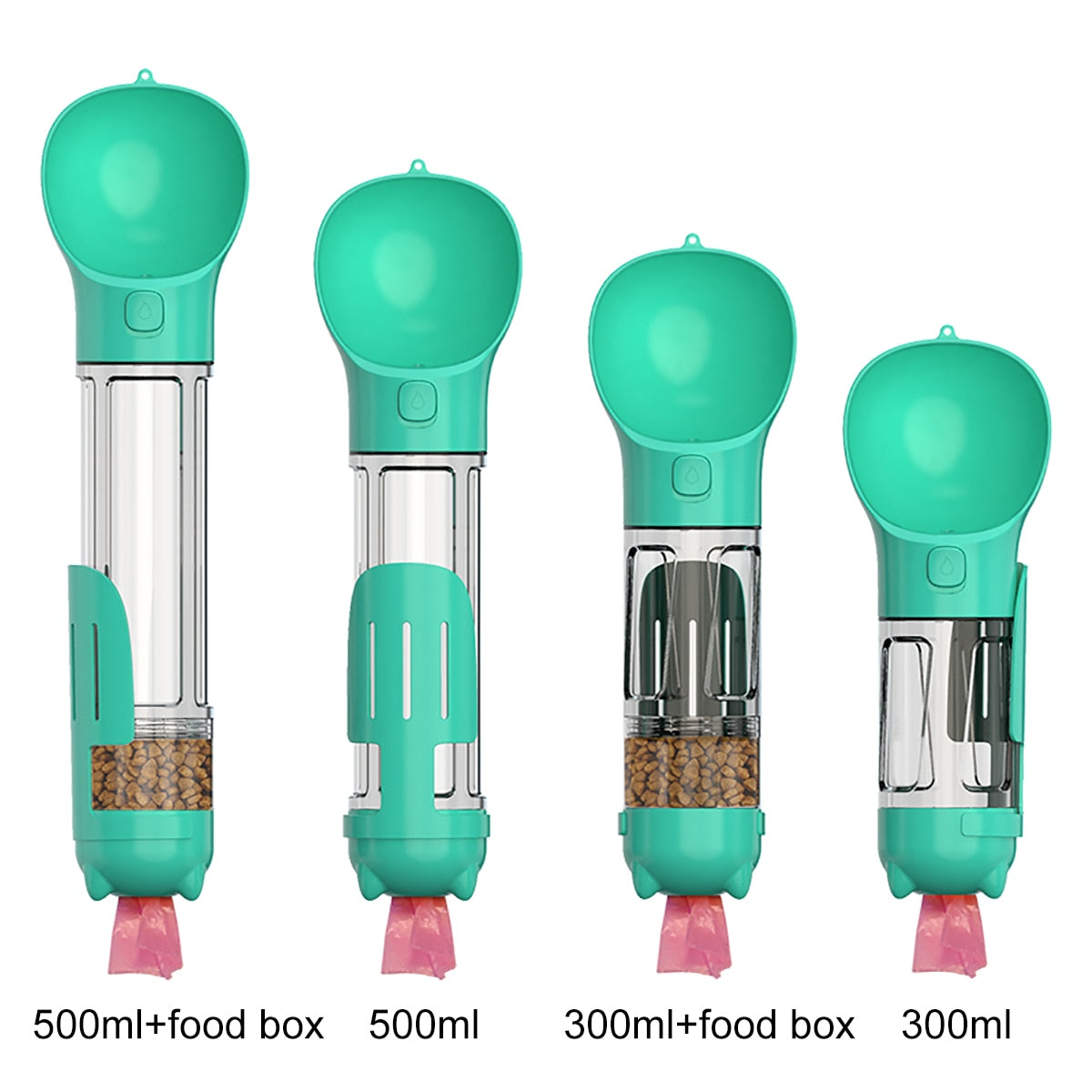 4 In 1 Multi-functional Pet Water Bottle