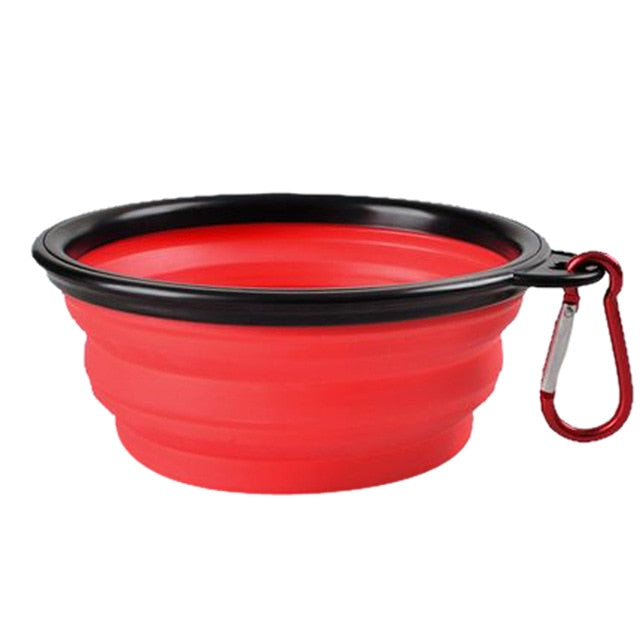 Collapsible Dog Food Water Bowl