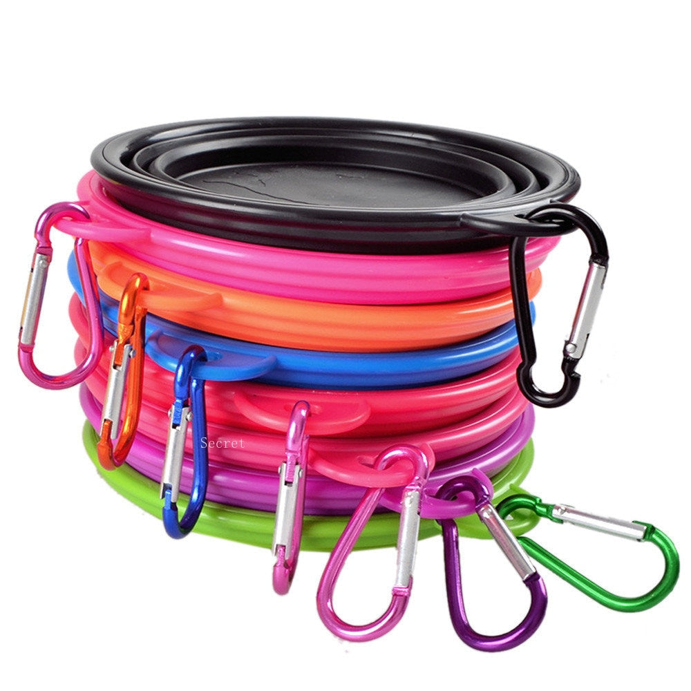 Collapsible Dog Food Water Bowl