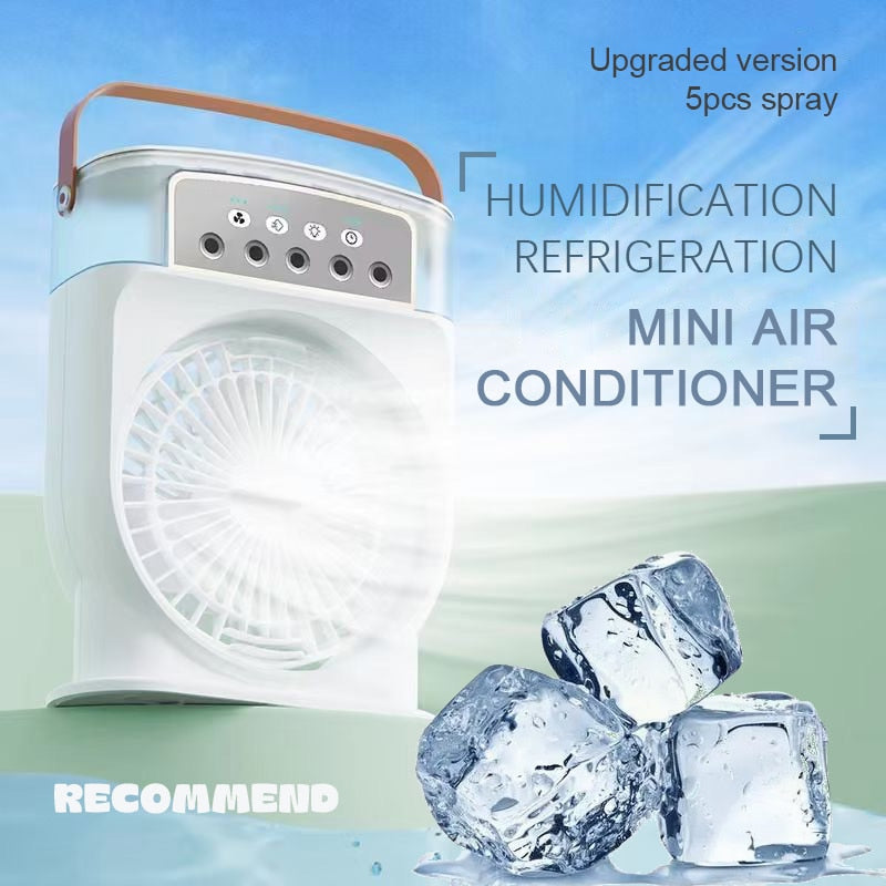 3 In 1 Air Humidifier Cooling Spray Electric Fan