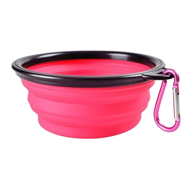 Collapsible Dog Food Water Bowl