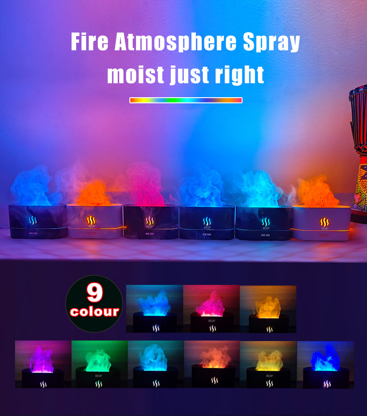 HumidiFire™ Flame Diffuser