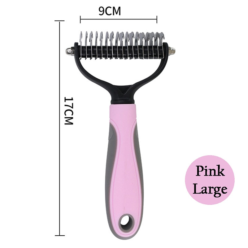 Professional Deshedding  Pet Brush