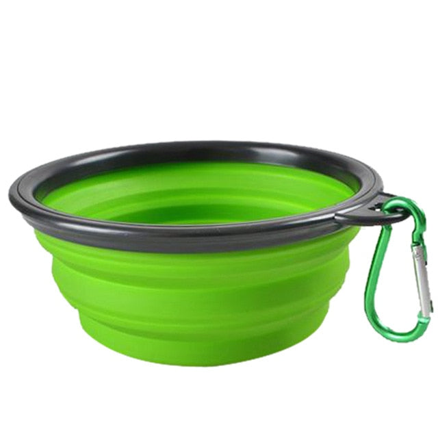 Collapsible Dog Food Water Bowl