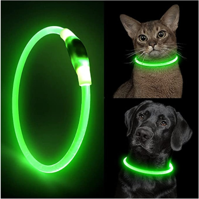 Led Glowing Dog Collar