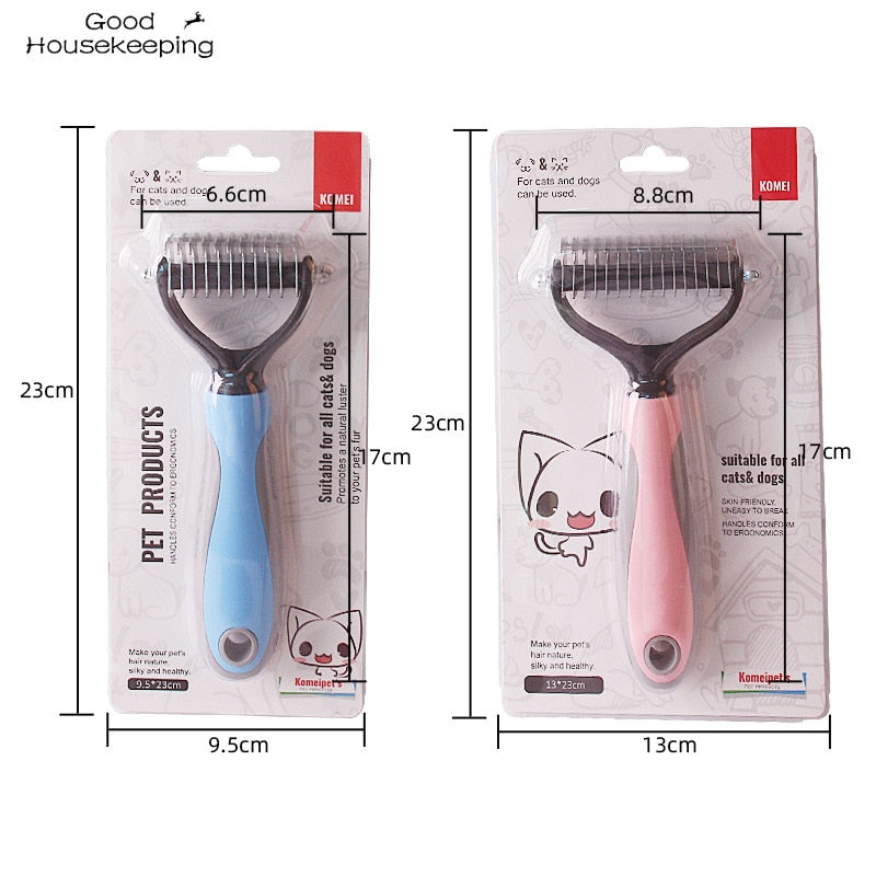 Pets Fur Knot Cutter Dog Grooming Shedding Tool