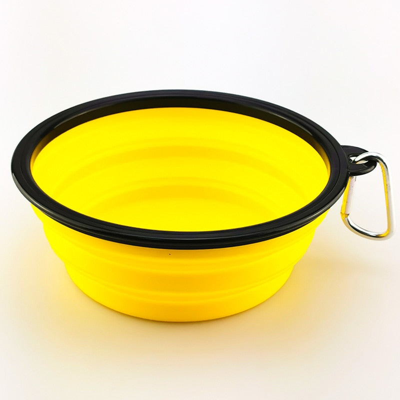 Collapsible Dog Food Water Bowl