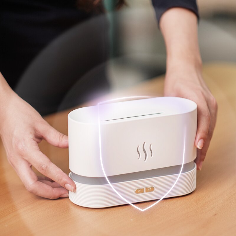 Last Day Sale 55% Off Flame Humidifier and Aroma Diffuser