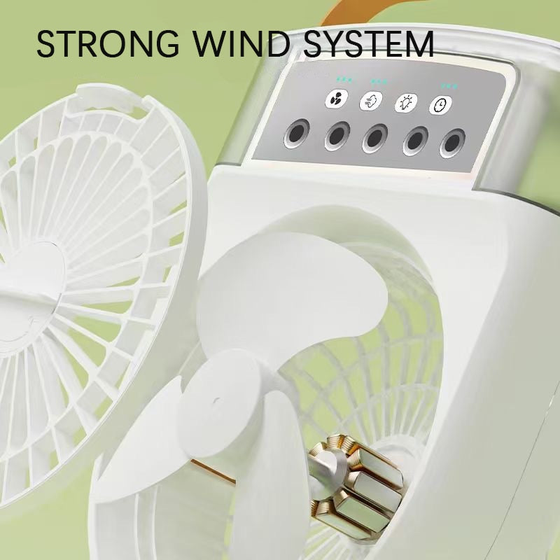 3 In 1 Air Humidifier Cooling Spray Electric Fan