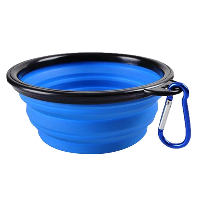 Collapsible Dog Food Water Bowl