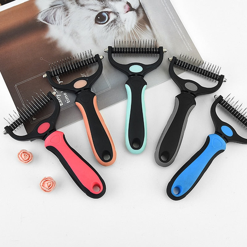 Professional Deshedding  Pet Brush