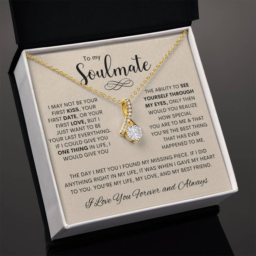 To My Soulmate | I Love You, Forever & Always - Alluring Beauty necklace