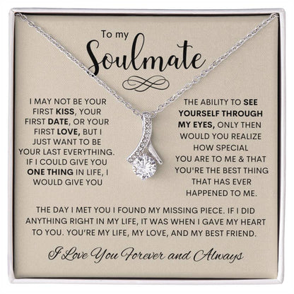 To My Soulmate | I Love You, Forever & Always - Alluring Beauty necklace