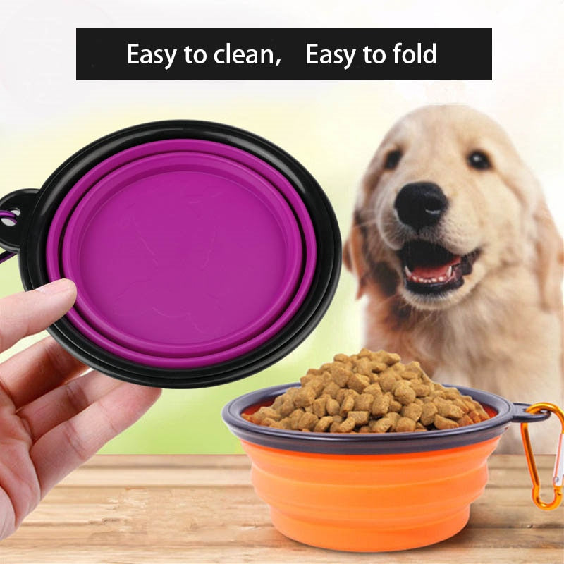 Large Collapsible Dog Bowl