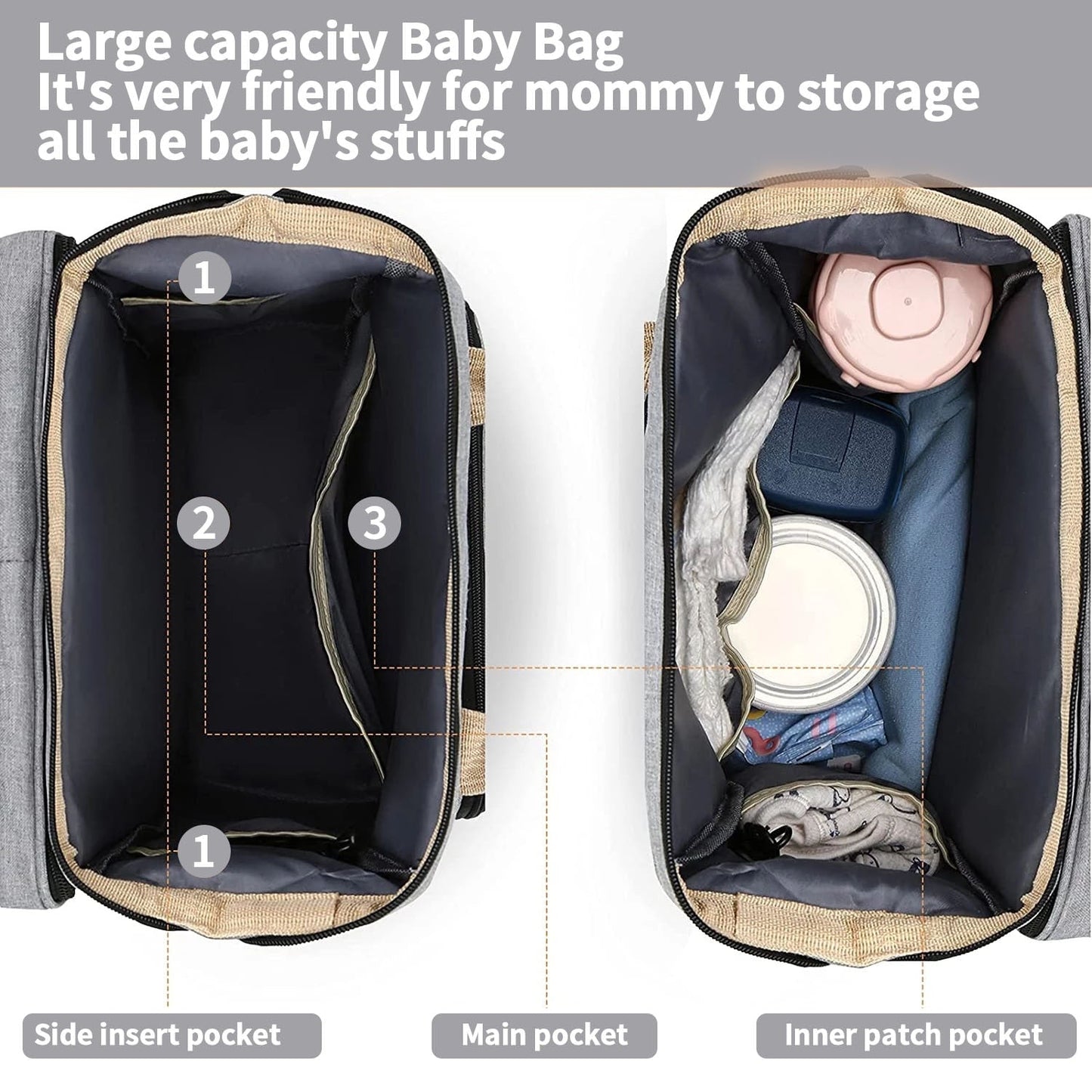 HOT SALE! Trendypak™  Multi-Functional Diaper Bag