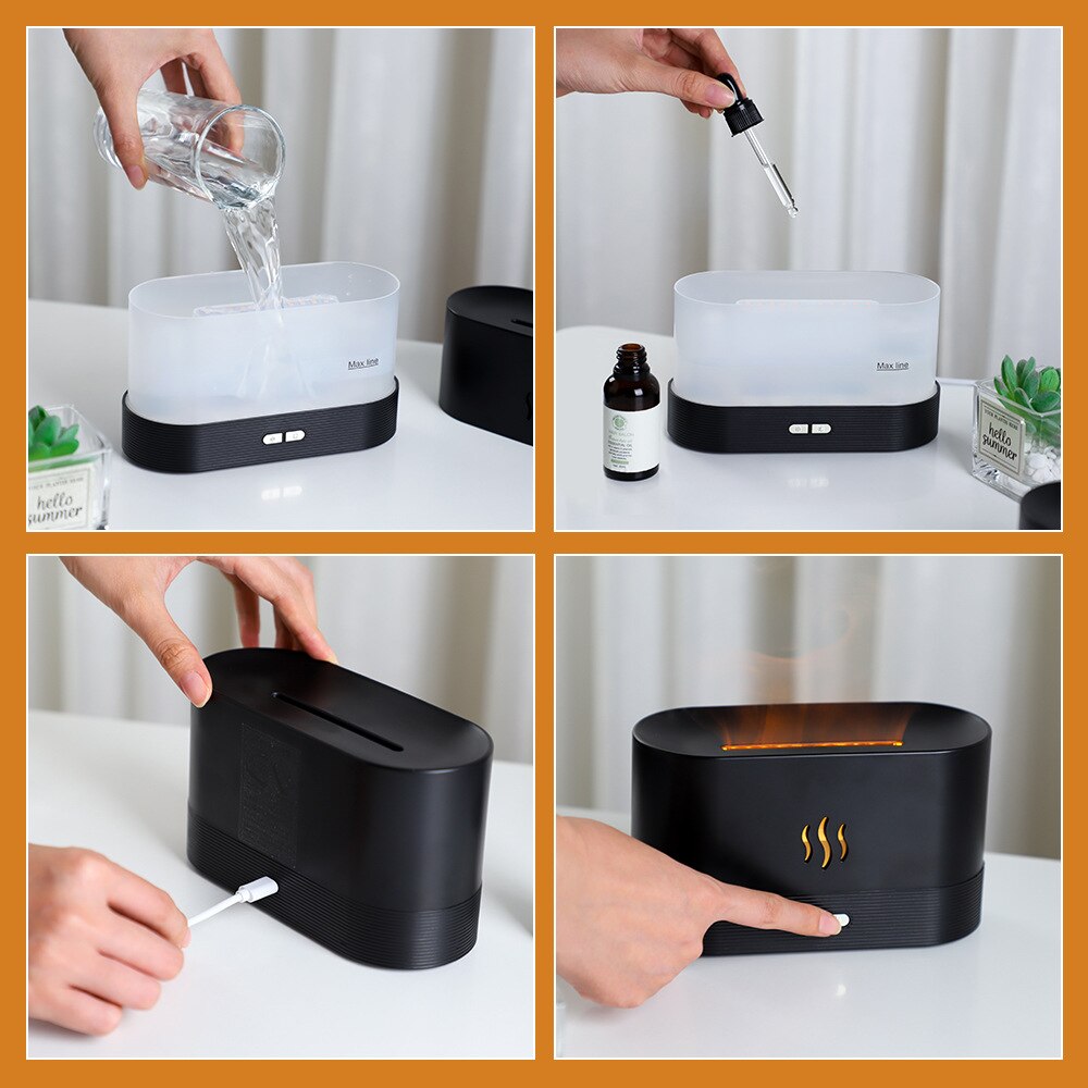 FlameBreeze™ Aromatherapy Humidifier