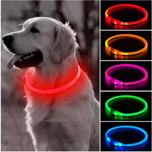 Led Glowing Dog Collar