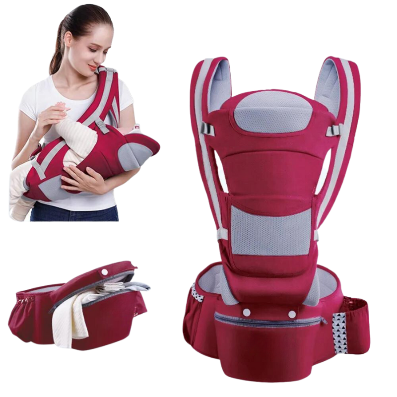 Babyluxe Carrier with Hip Seat